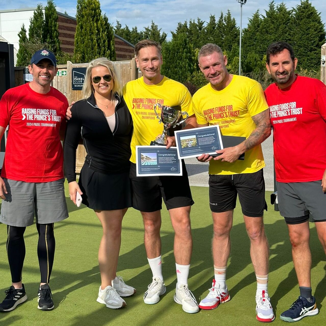 Princes Trust Padel IMage e1727681158213 - Broadway Regional Padel Tournament A Win For Prince's Trust